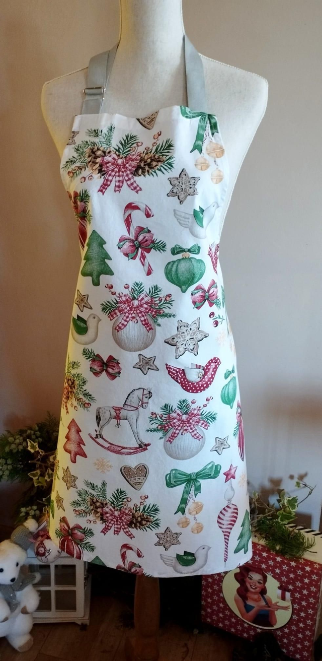 Tablier de Cuisine - Noël Rétro 