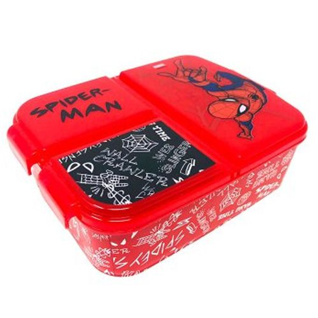  Sandwichera múltiple rectangular Spider-Man