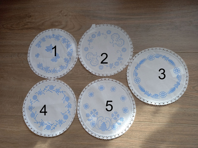 Rond tafelkeedje (20 cm doorsnee)