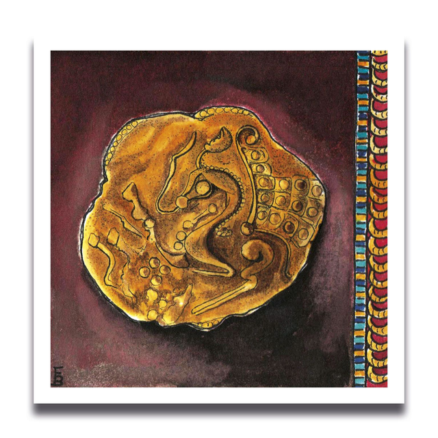 Carte Gauloise 11 x 11 cm