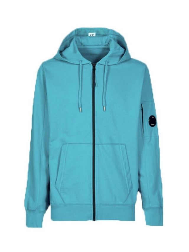 COMPAGNIE CP SWEAT CAPUCHE ZIPPE BLEU CIEL