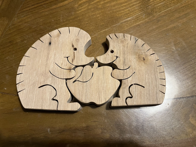 Décoration hérisson 