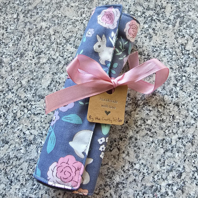 Bunny Pencil/Brush Roll