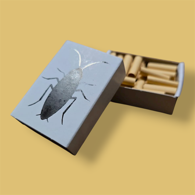 Matchbox with 32 UK Size Pre-Rolled Tips