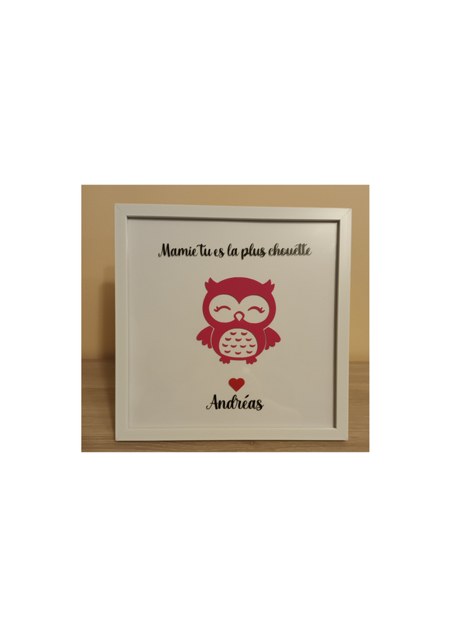  Cadre Personnalisé Mamie Tu Es La Plus Chouette 