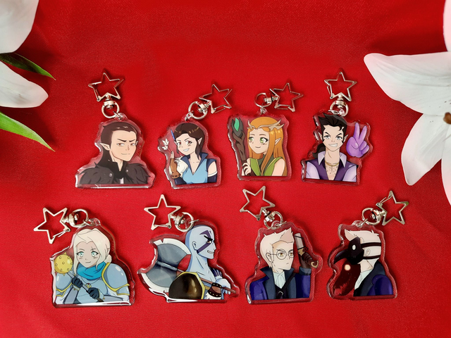 Vox Machina Charms