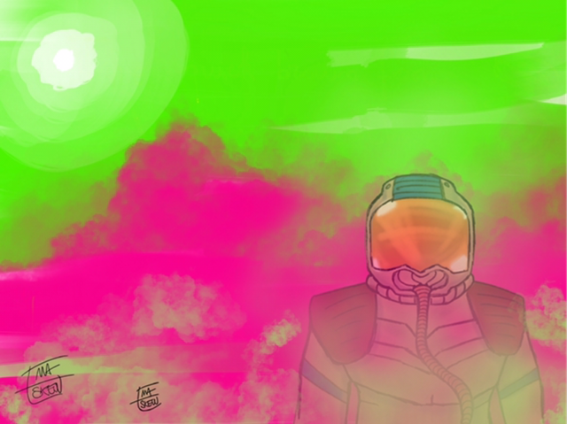 The astronaut 