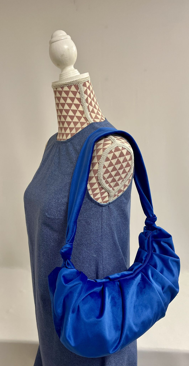 Sac Croissant - velours