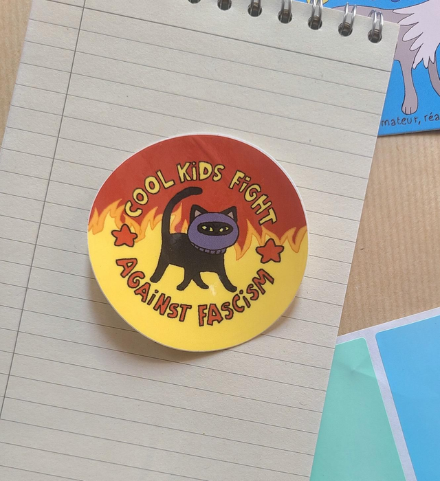 Cool kids fight against fascism 