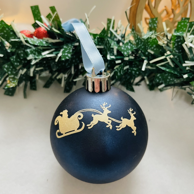 Boule de Noël personnalisée