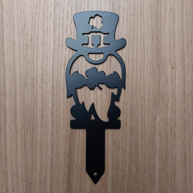St. Patrick Gnome Garden Spike 