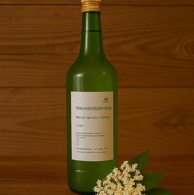 Holunderblütensirup 