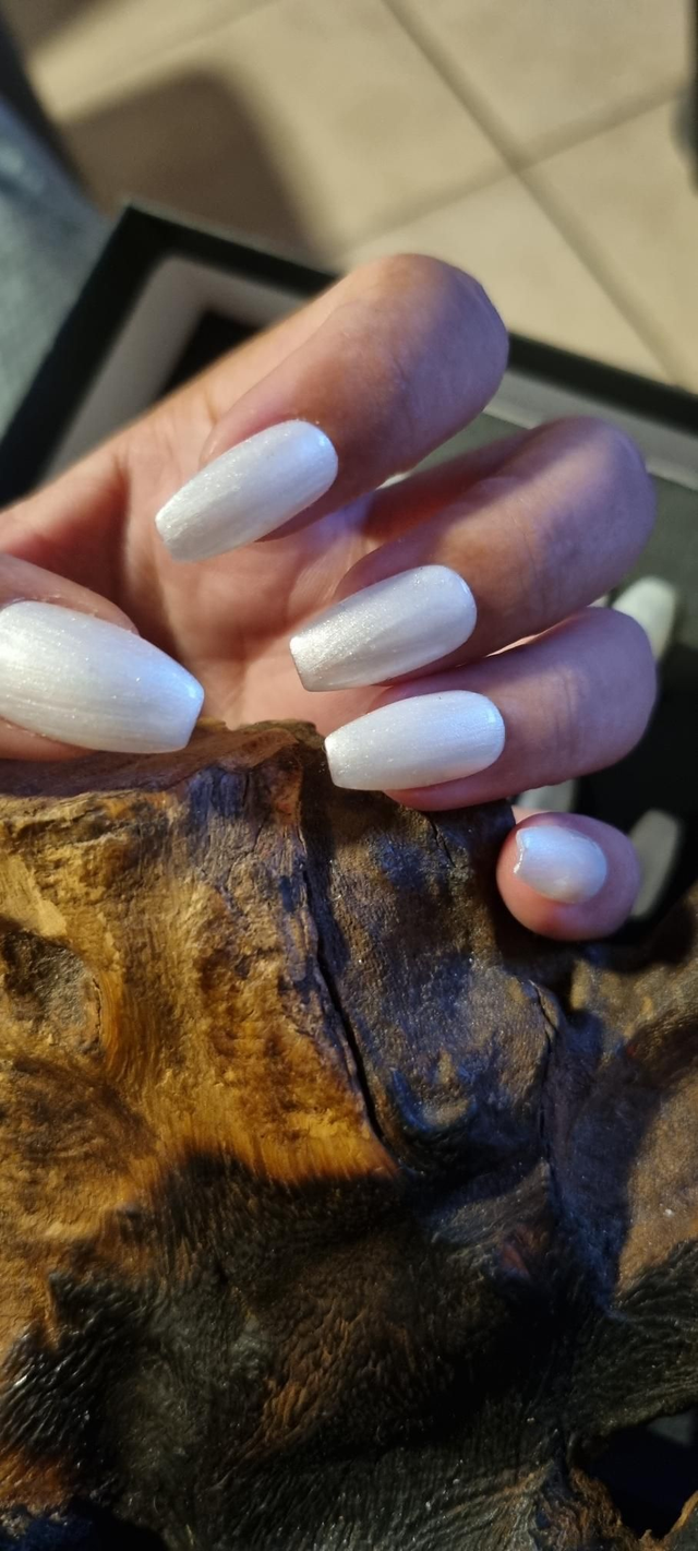 White Métal ballerine S 