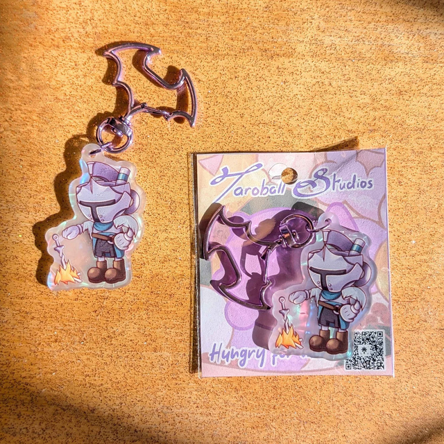 Faraam Armour x Mugman Keychain