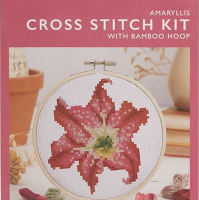 RHS CROSSTITCH KIT - AMARYLLIS