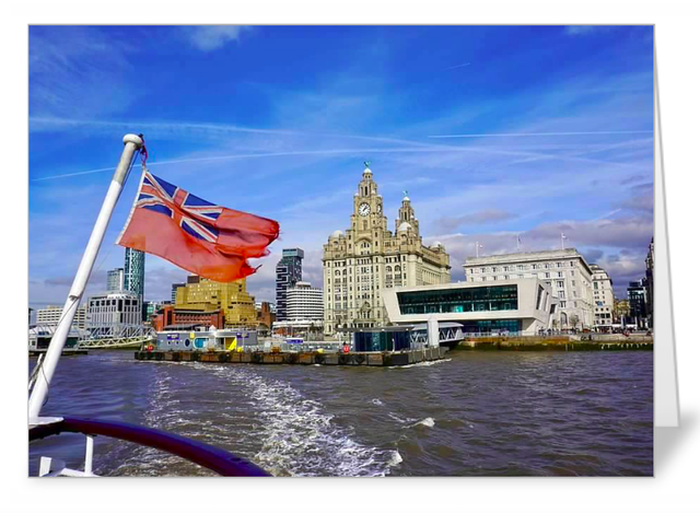 Best Liverpool variety pack of 5 luxury notecards (best value)