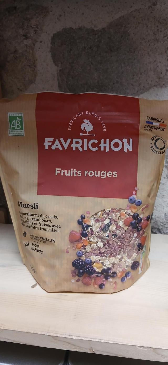 Muesli fruits rouges (450g)