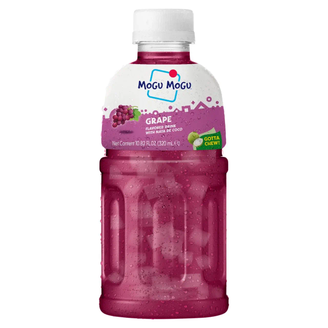 Mogu Mogu Grape Drink with Nata de Coco