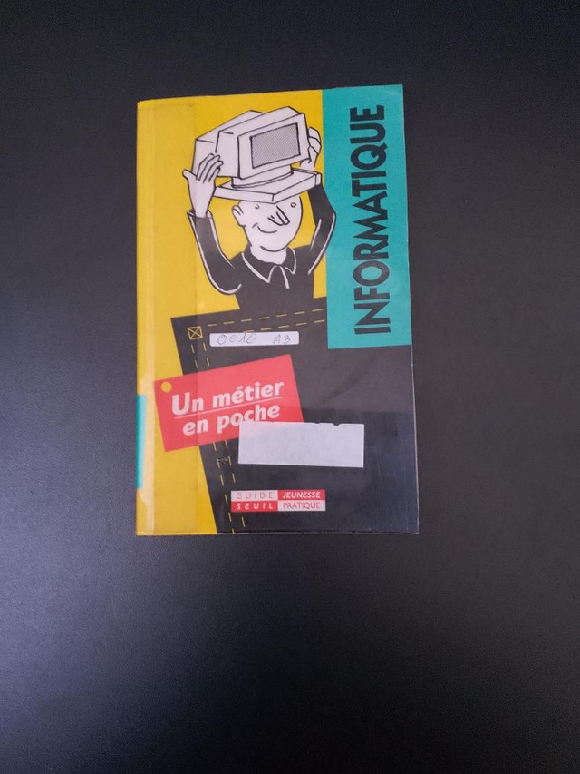 Informatique, un métier en poche
