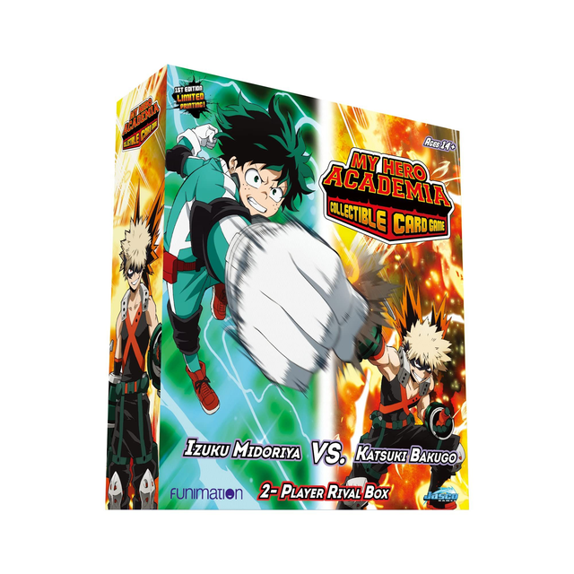 My Hero Academia Card Game: Izuku Midoriya vs Katsuki Bakugo 2-Play Rival Deck