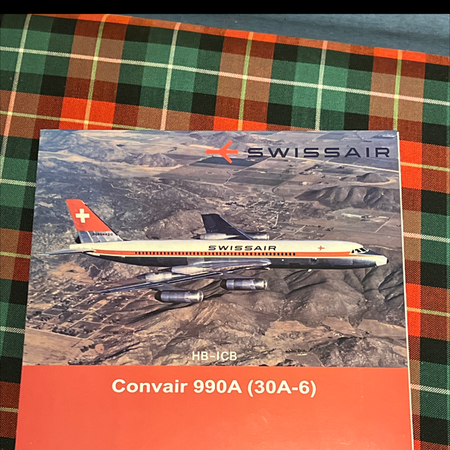 1:200 Swissair CV-990 Coronado HB-ICB Inflight200