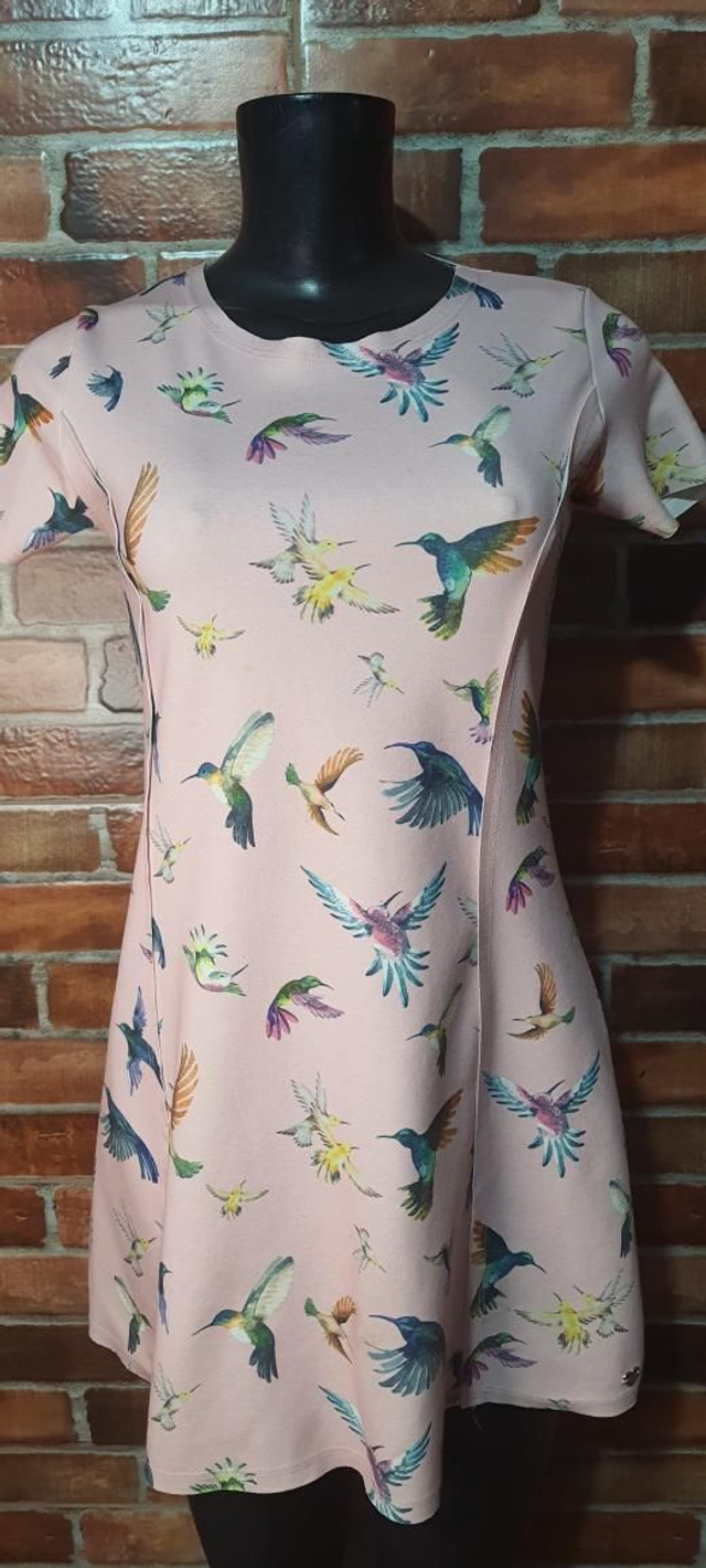 Vestidinho Estampado, T/12 Anos