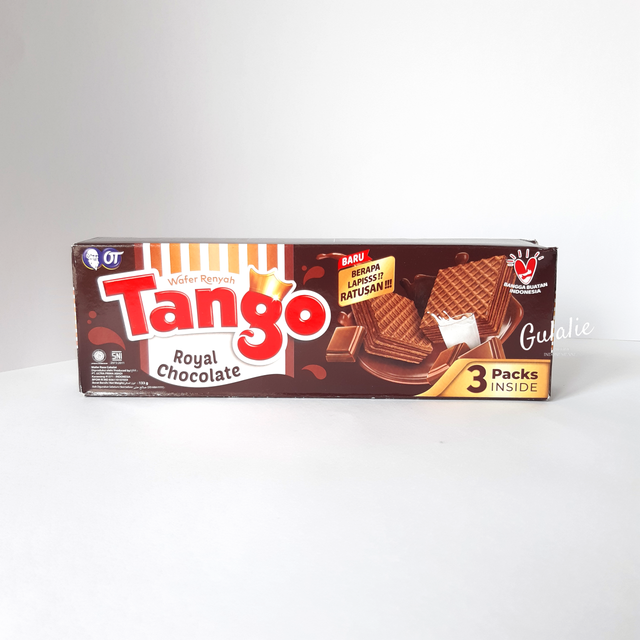 TANGO Wafer Royal Coklat 110 gr - Gaufrette au Chocolat