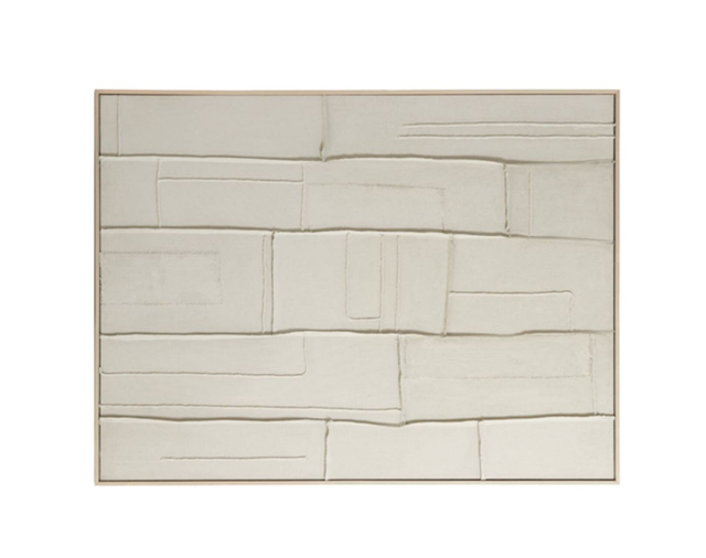 ALZEDO wall art cream