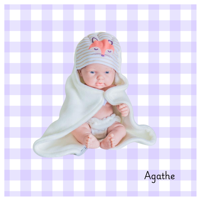 Poupée cape motif Chat