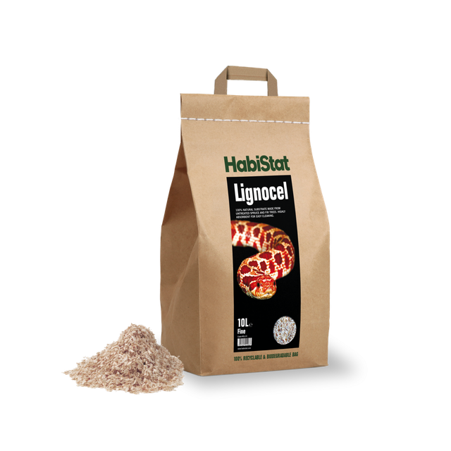 Habistat Lignocel – Substrat fibres de bois – 10 L