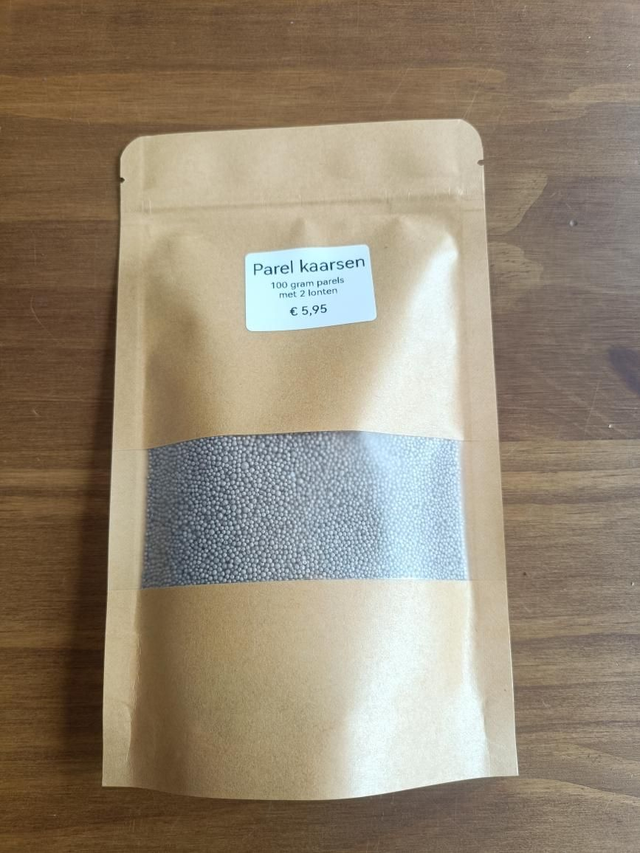 Parel kaarsen browny