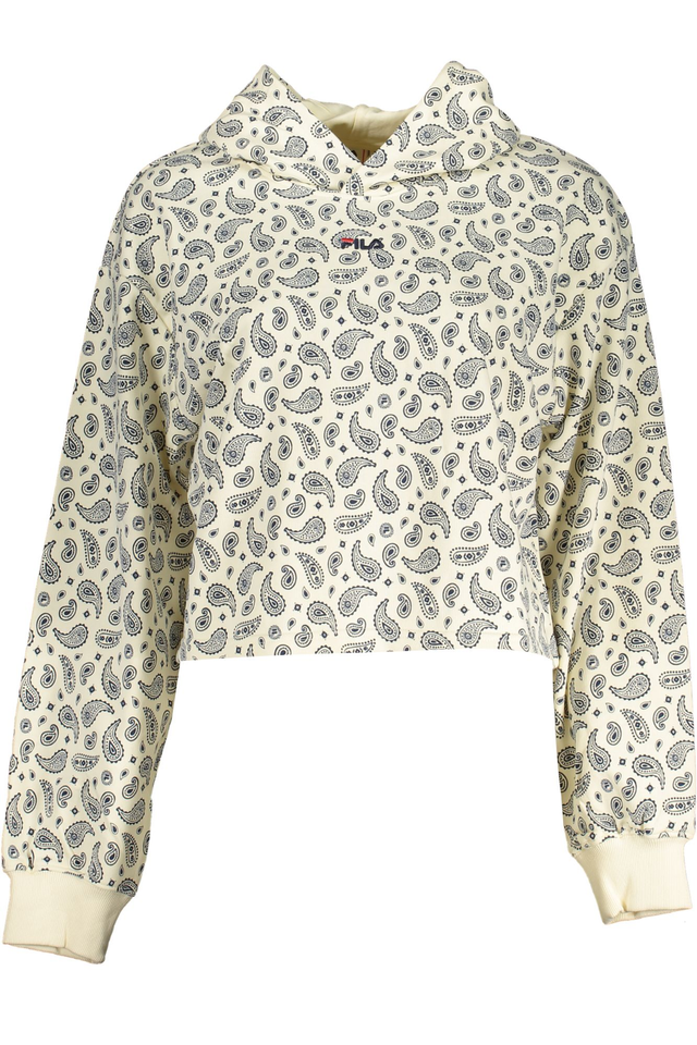 FILA FELPA SENZA ZIP DONNA BIANCO