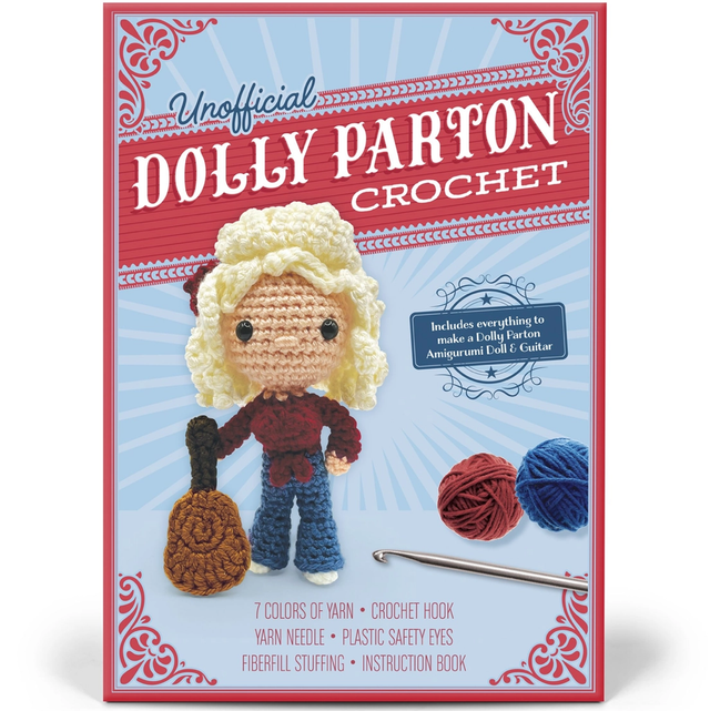 Unofficial Dolly Parton Book &amp; Crochet Kit