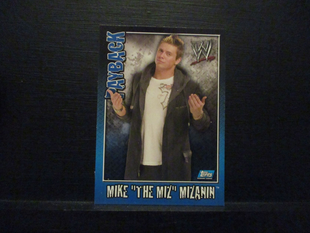 Mike 'The Miz' Mizanin - Payback Original Trading Card #50