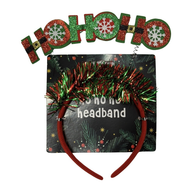 Ho Ho Ho Xmas headband 