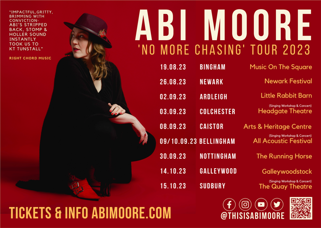 Signed A3 Tour Poster