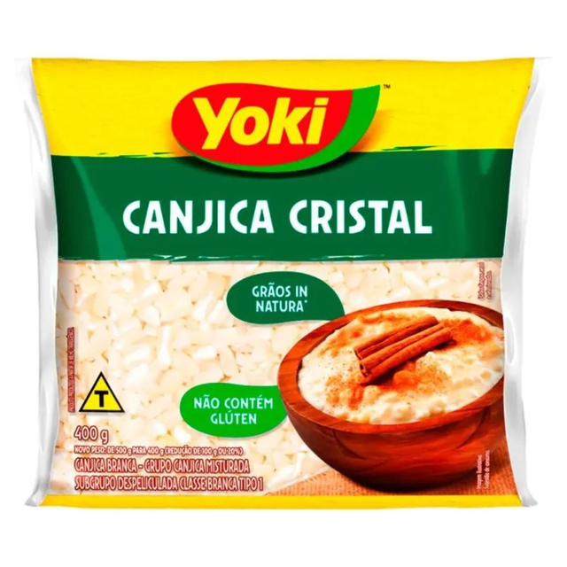Canjica branca 500 gr- Yoki