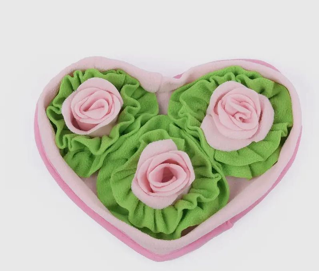 Tapis de fouille cœur Rose