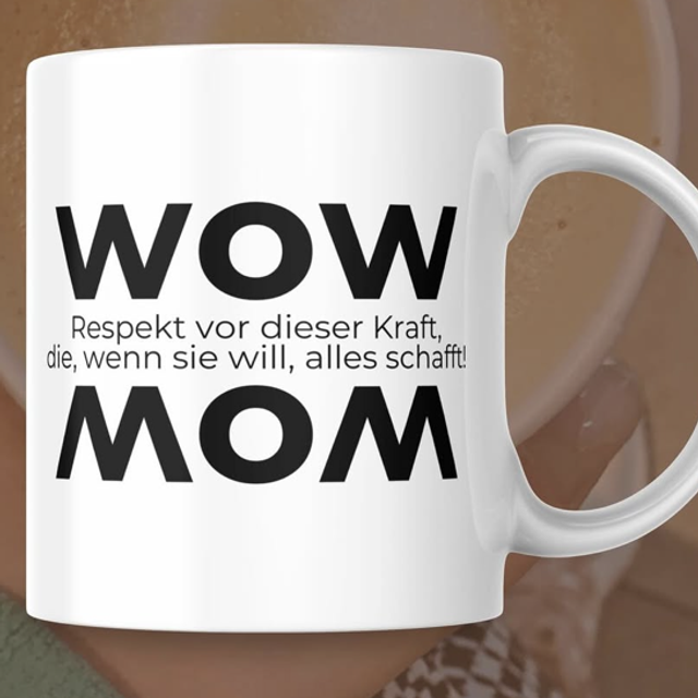 Zaubertasse Wow Mom