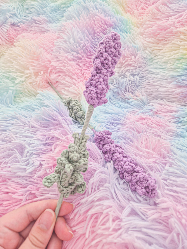 Lavende en crochet 