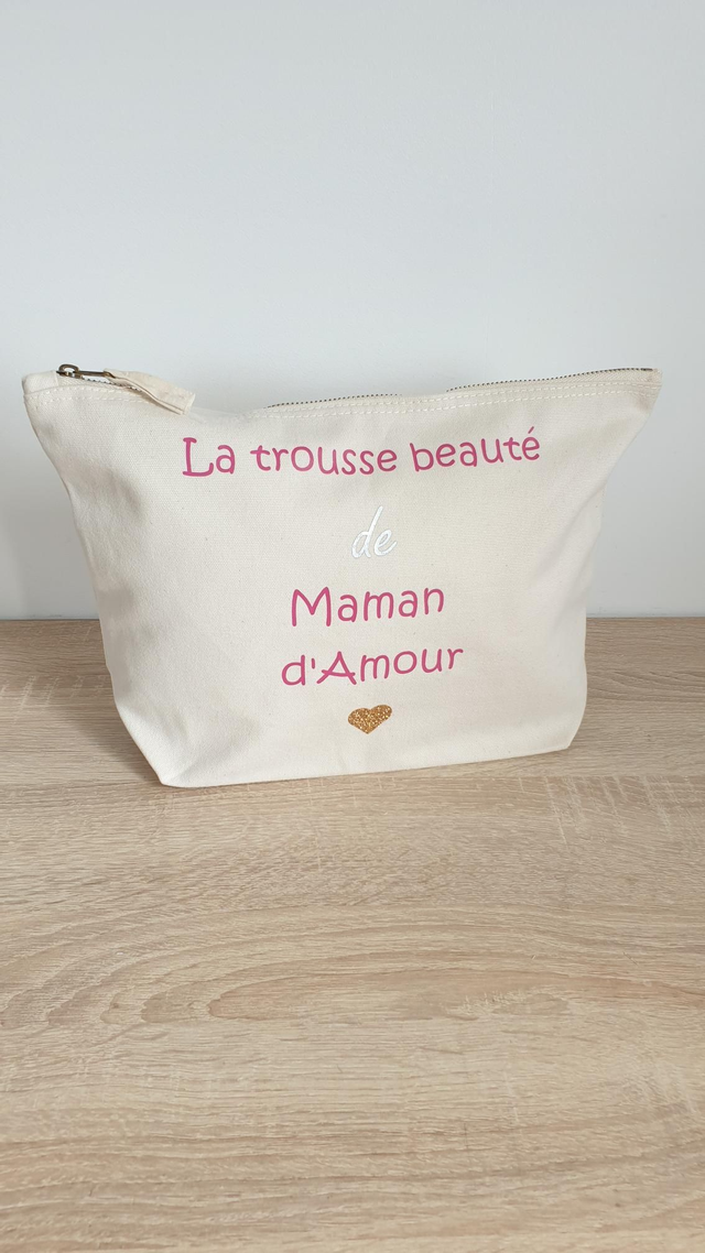 Trousse beauté de Maman d'Amour coloris rose