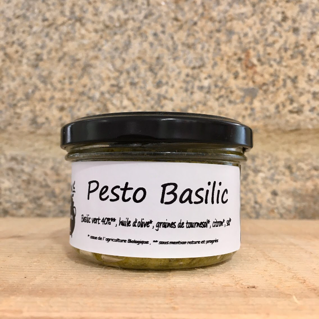 Pesto Basilic Bio - 80g