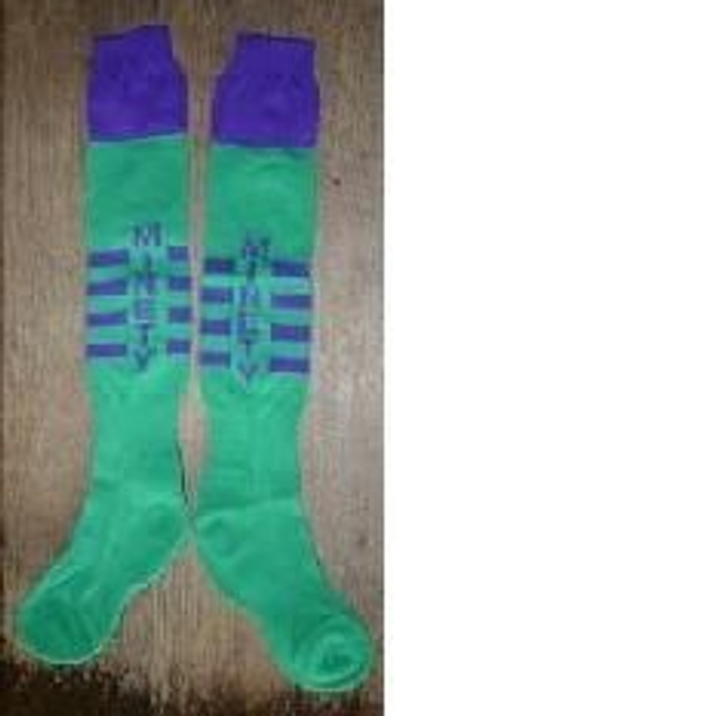 Kit: Minety RFC embroidered socks - all Adult sizes