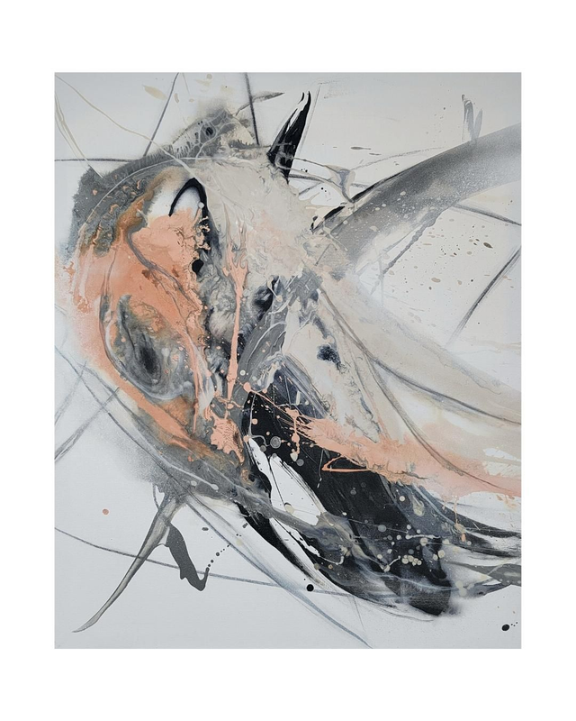 &quot;Sielukas tanssi 1&quot; - 81 x 100 cm