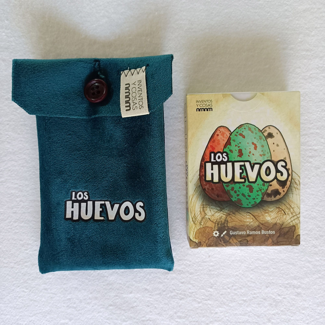 Juego "Los huevos" + funda de tela