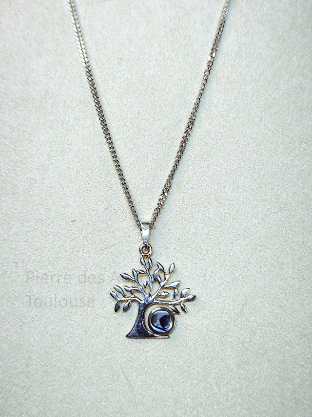 Pendentif Nacre Abalone | Arbre de vie