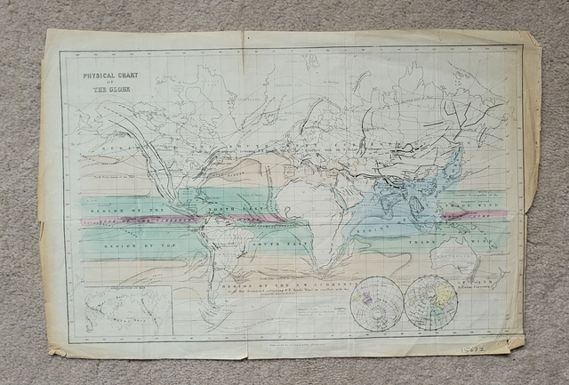 Physical Chart of the Globe