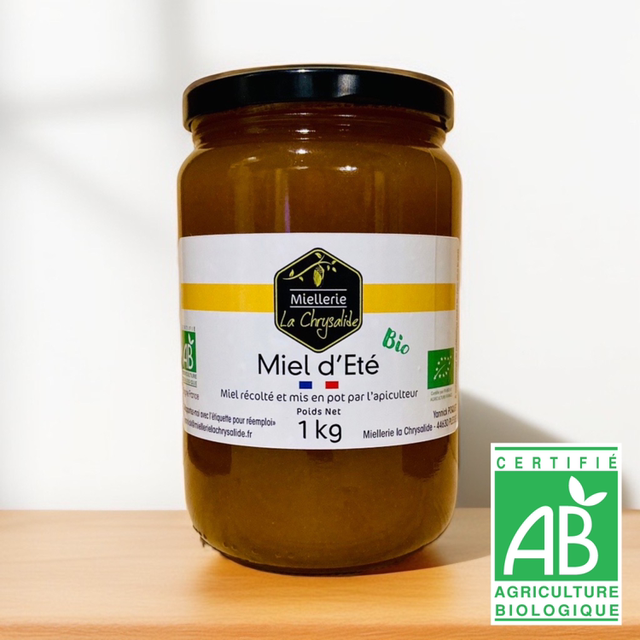 Miel d'Eté Bio - 1 kg