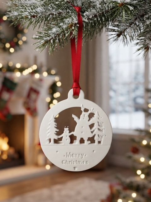 Paint Your Own Christmas Bauble