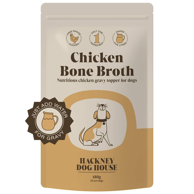Hackney Dog House - Bone Broth For Dogs | Dog Gravy Food Topper For Picky Eaters